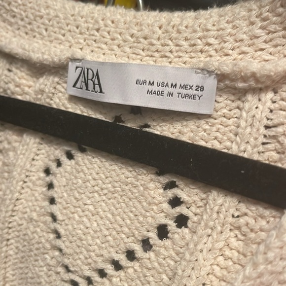 Zara Embroidered Knit Cardigan - Picture 6 of 7